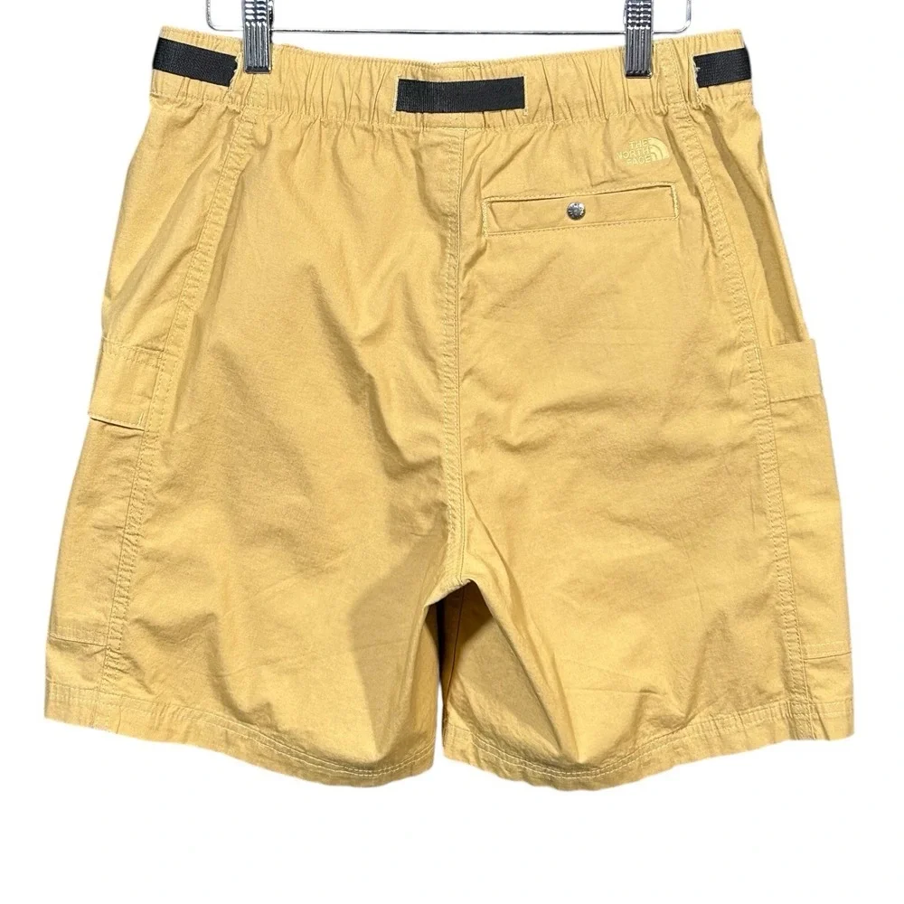 The‎ North Face Men's Outdoor Cargo Shorts Size 30X7 Tan Ripstop Organic Cotton